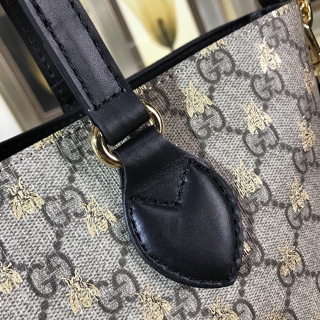 Gucci女包 473887 古馳小號手提購物袋 Gucci肩背包  gqy1202